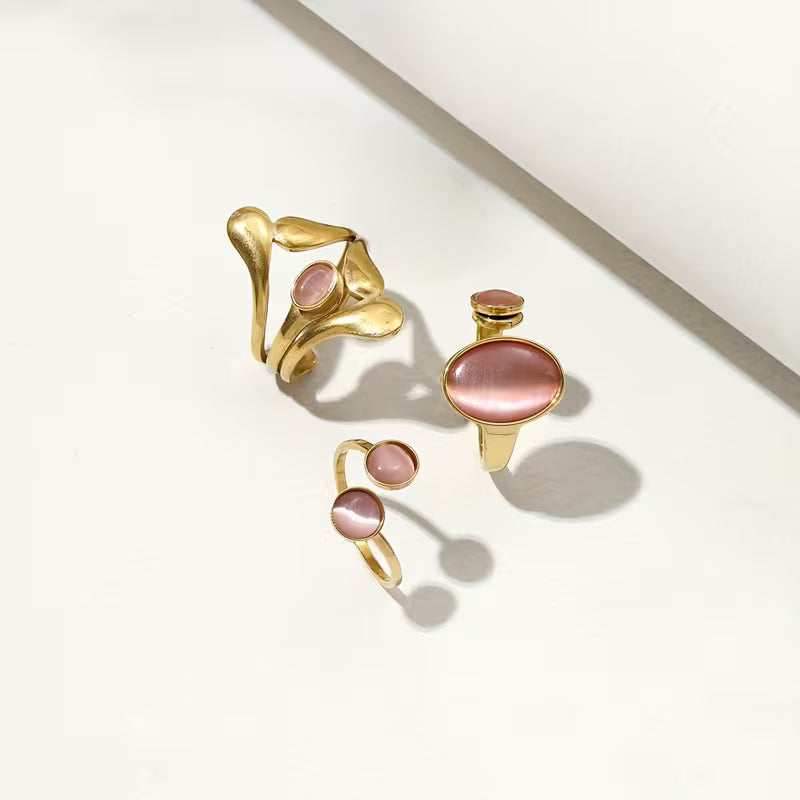 pink elegance ring