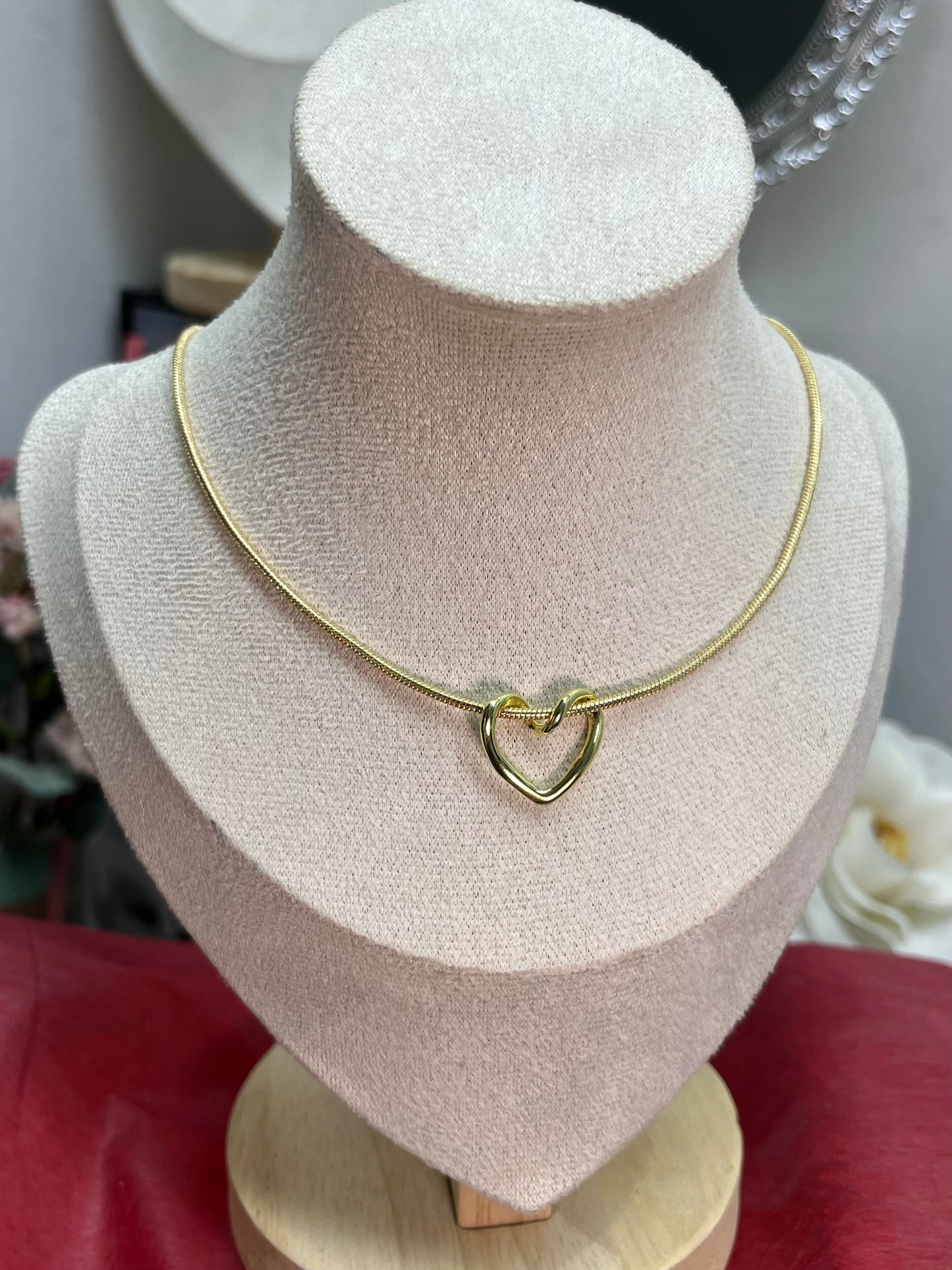 Through-the-Heart Necklace