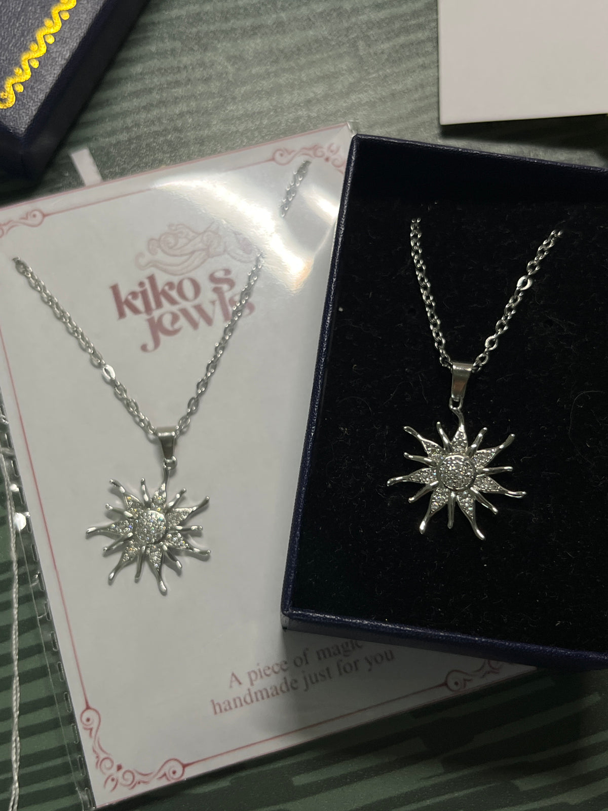 Sun necklace
