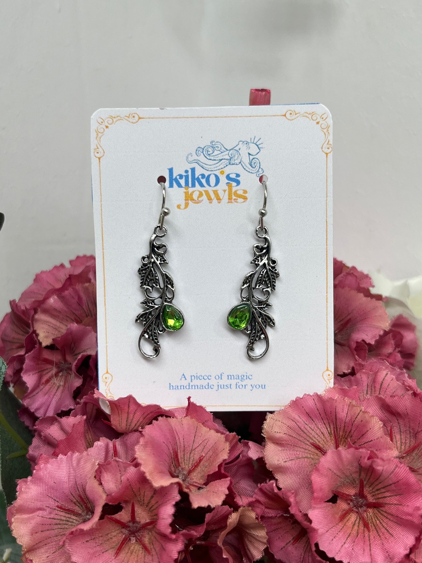 Forest glow earrings