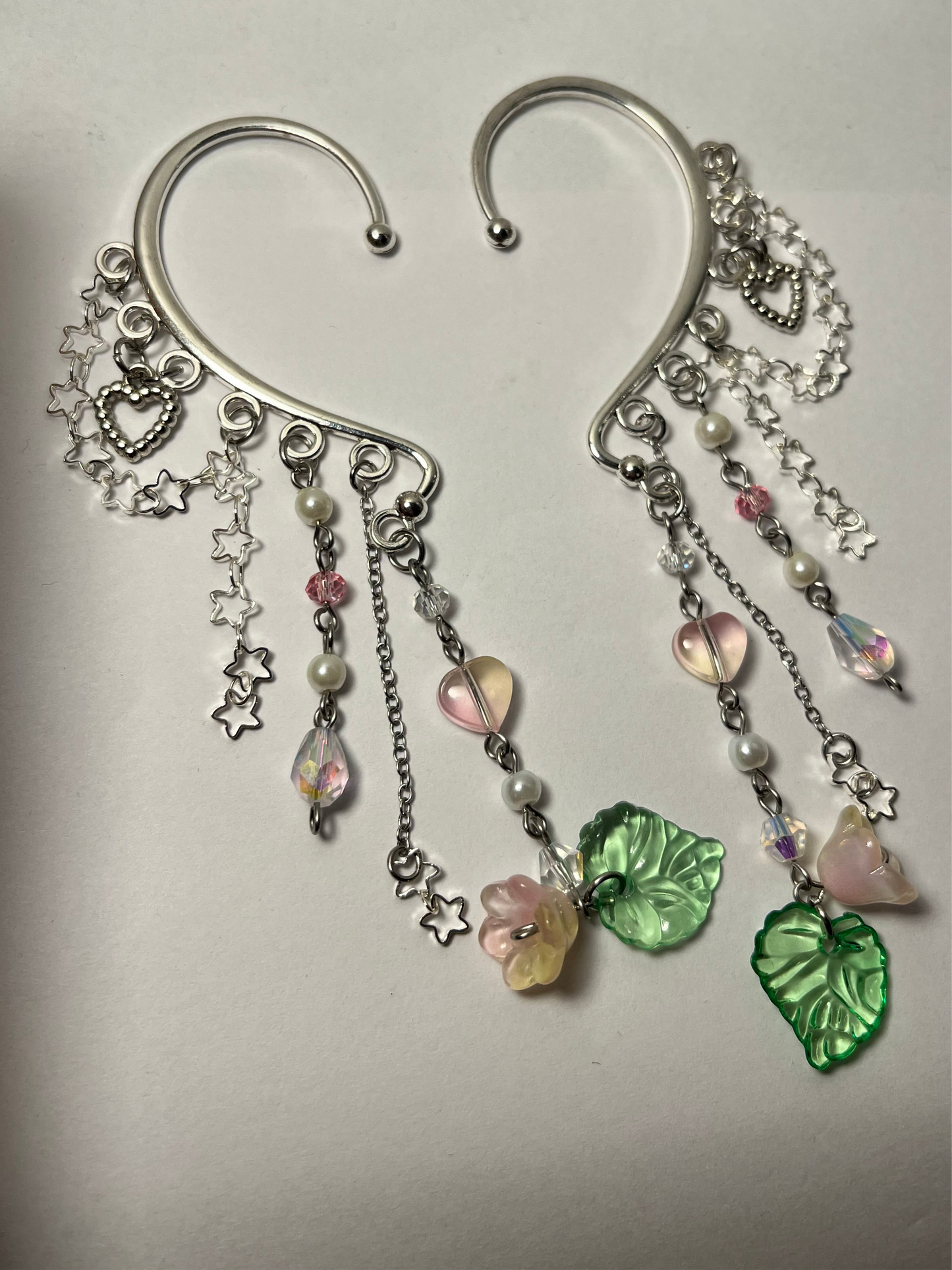 flower ear-cuff