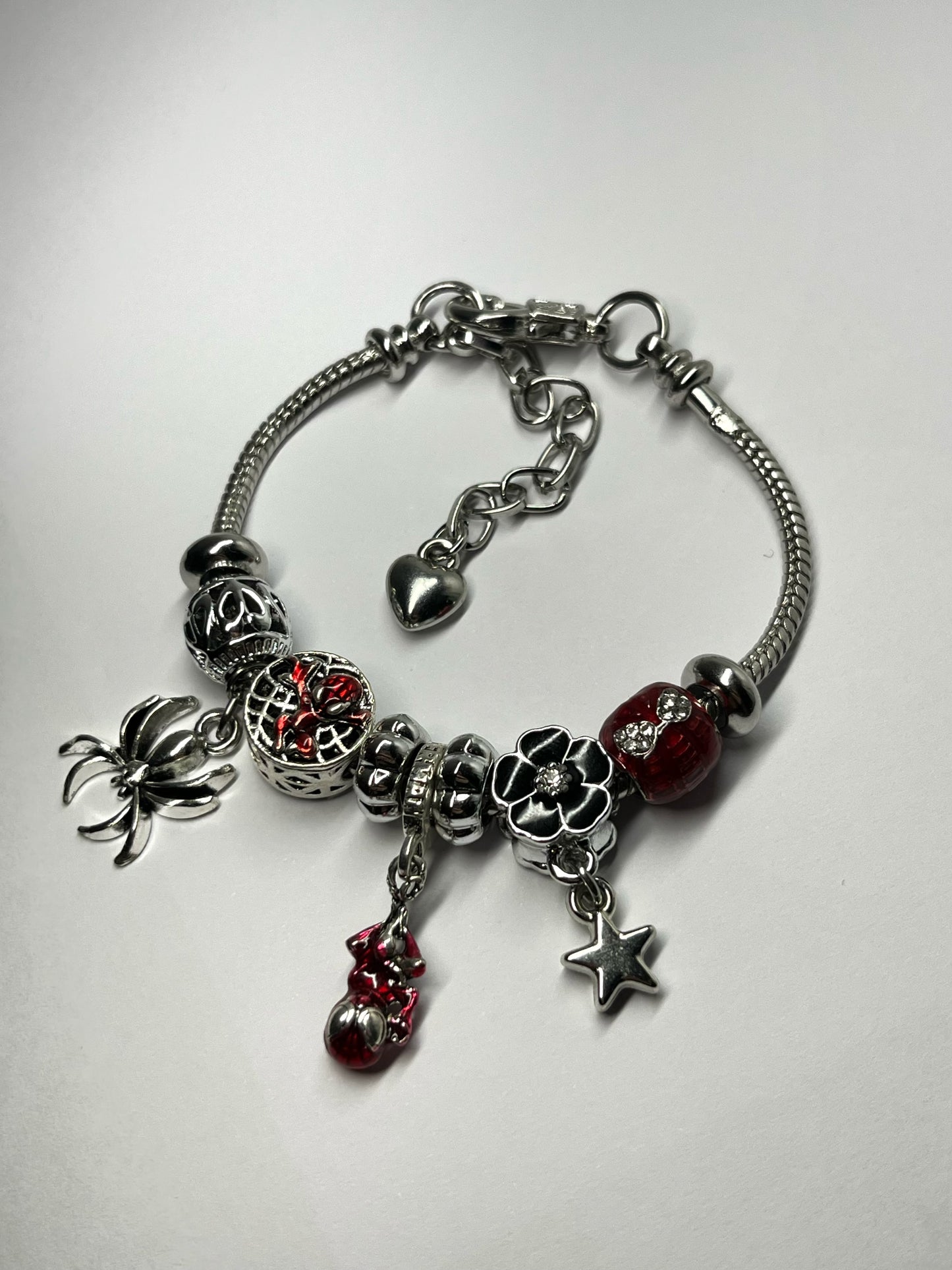 Spiderman Pandora bracelet