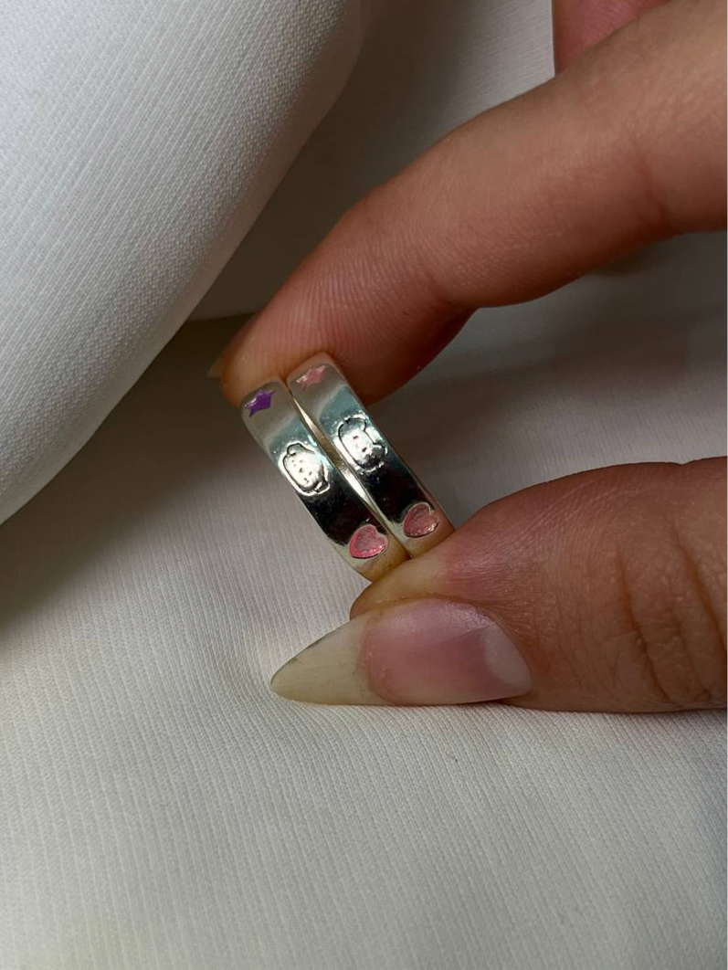 The Sweetheart Doodle Rings