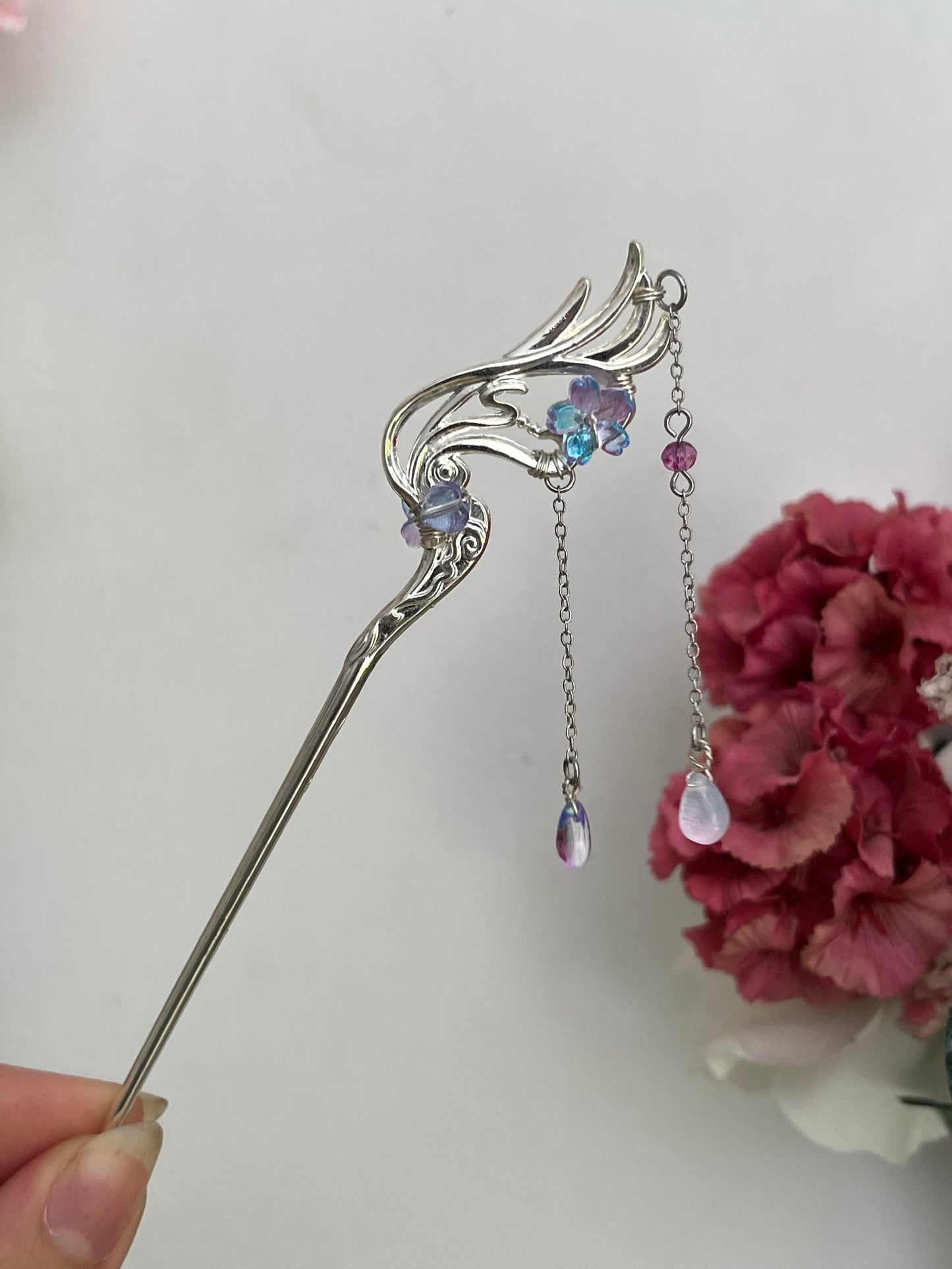 The Enchanted Teardrop Chignon Pin