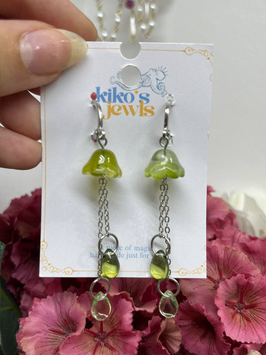 Ethereal Jellyfish Dewdrop Earrings