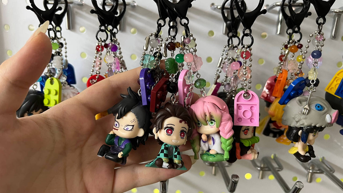 Demon slayer keychains
