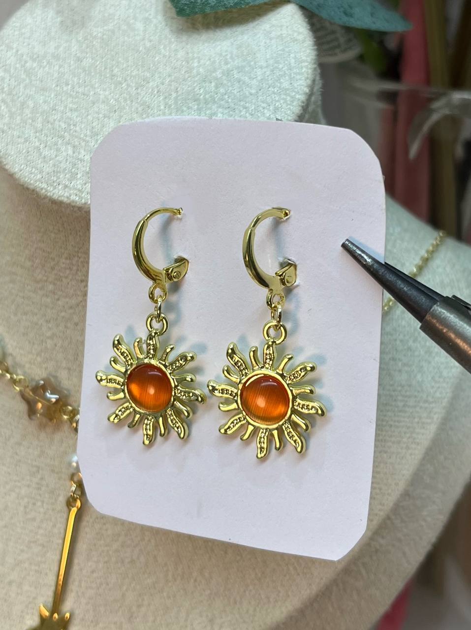 Sunset earrings