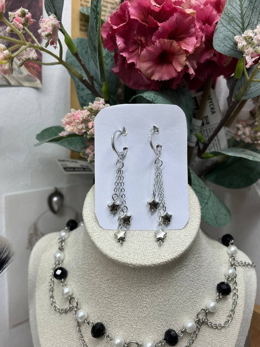 Shooting Star Dangle Earrings