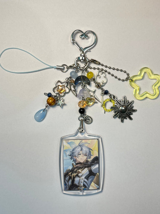 Genshin inspired keychains