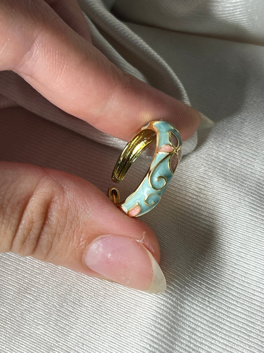 Vibrant Garden Stackable Rings (colorful Collection)