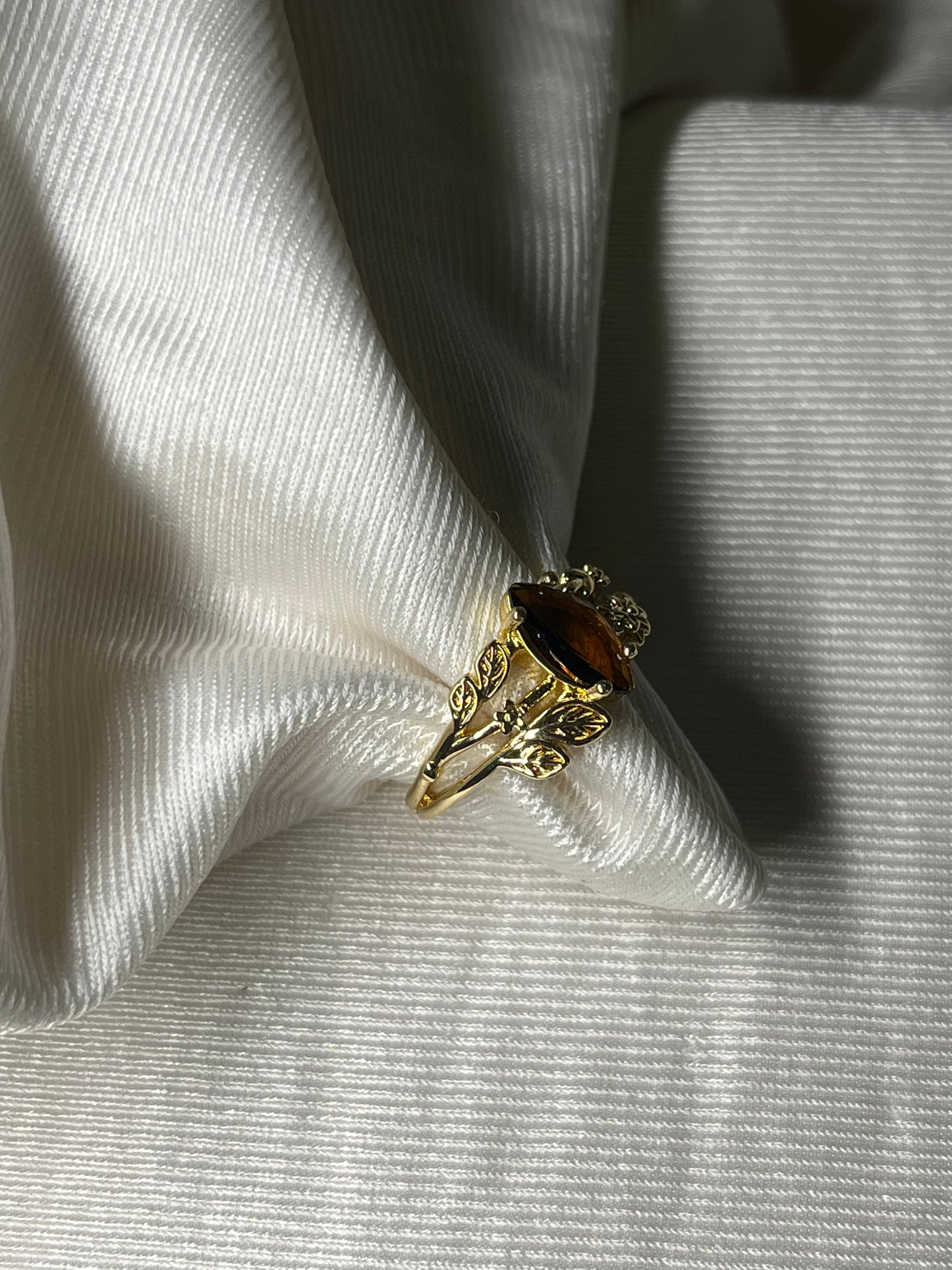 Enchanted Forest Marquise Ring