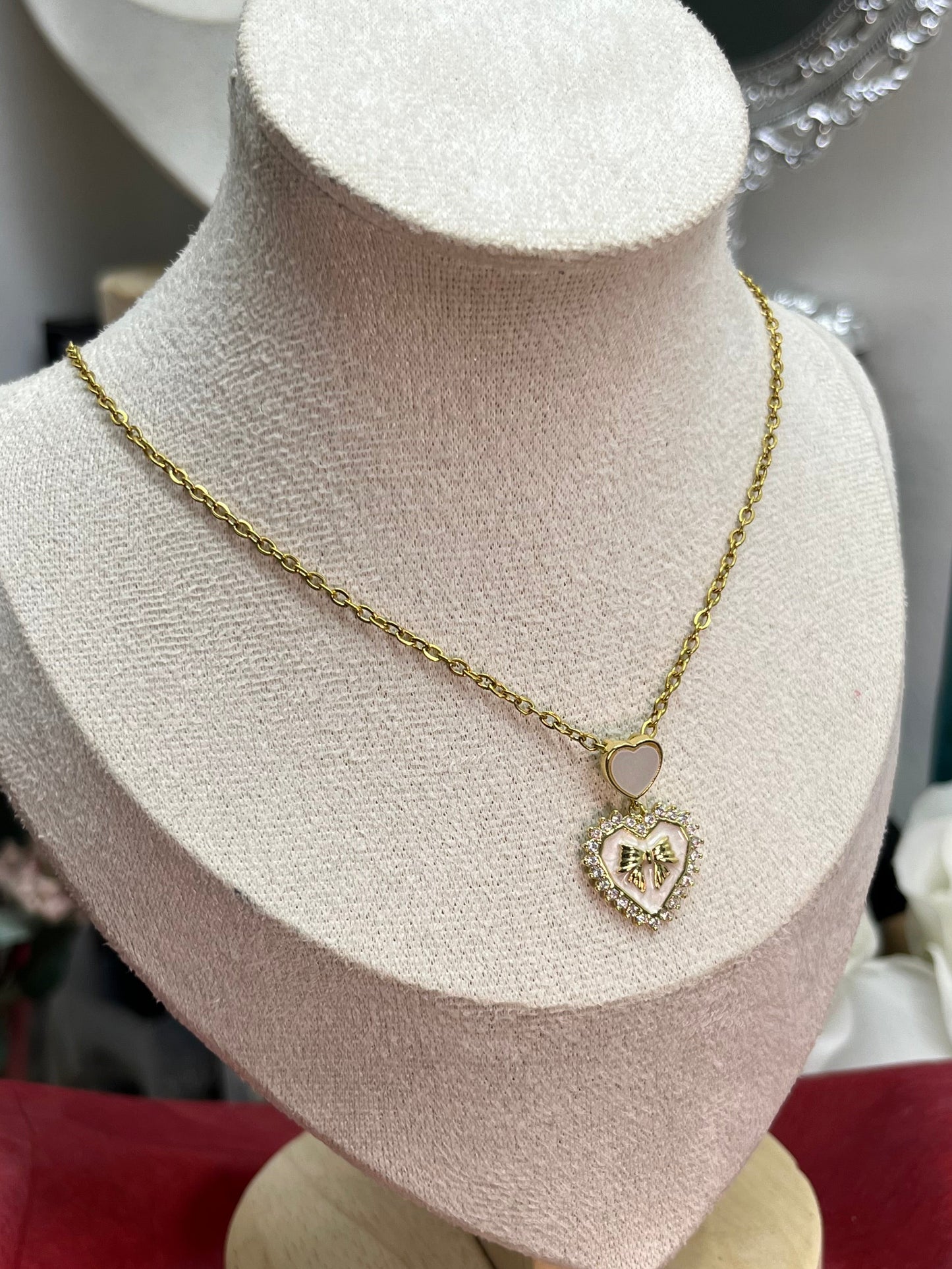Sweet Whisper Heart Necklace