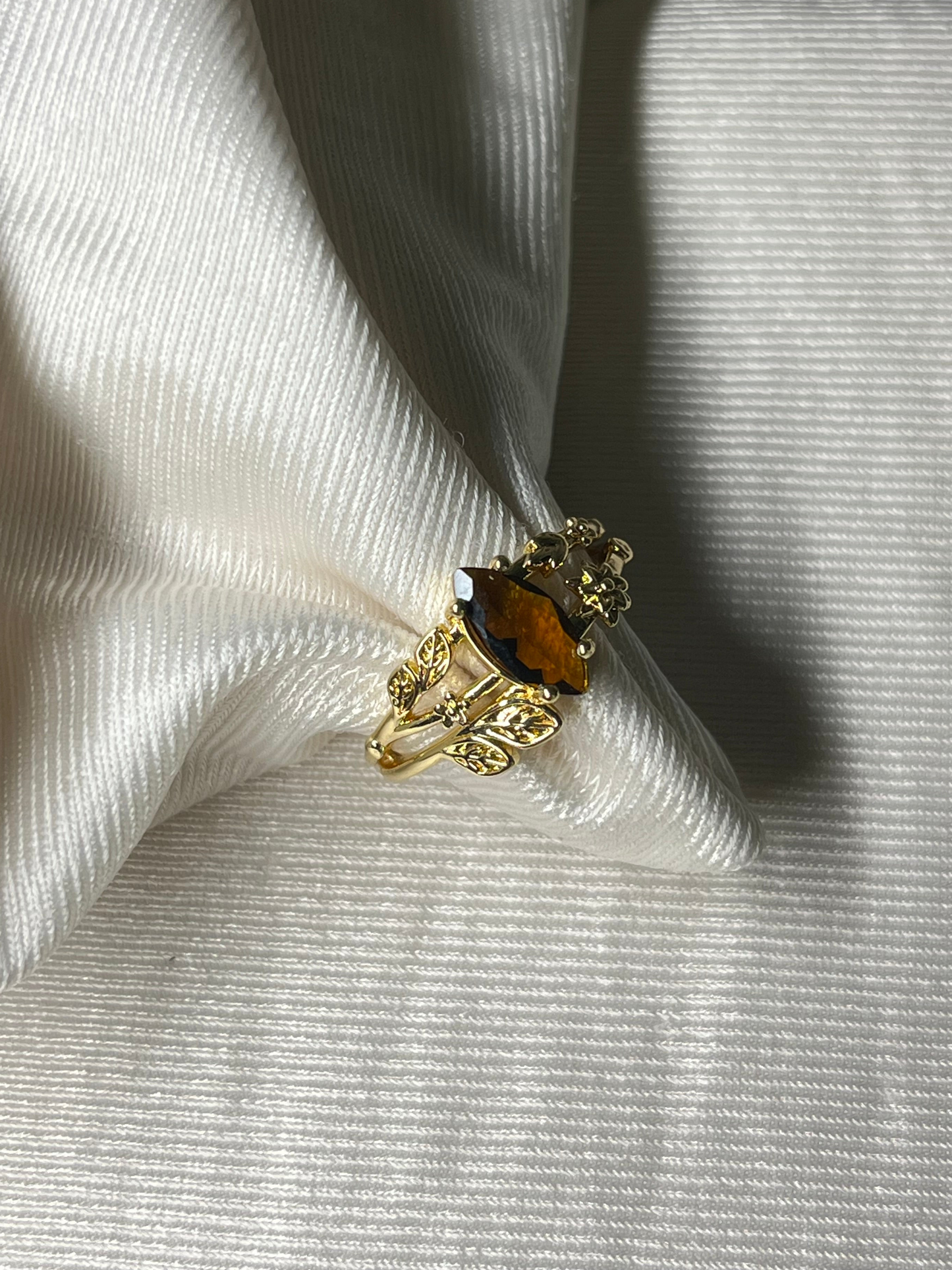 Enchanted Forest Marquise Ring