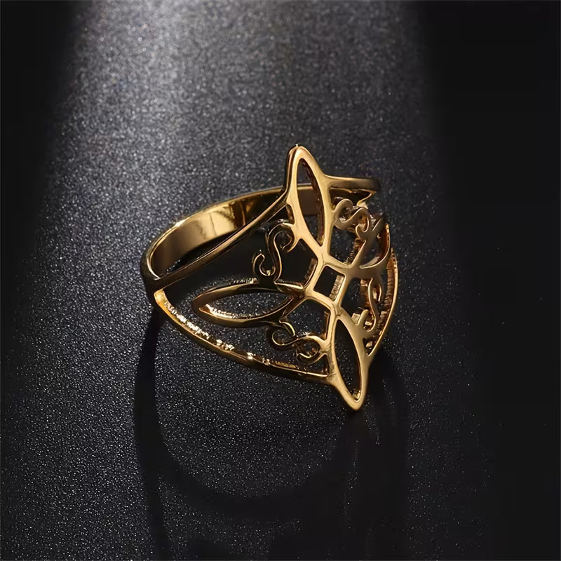 Swirl elegance rings