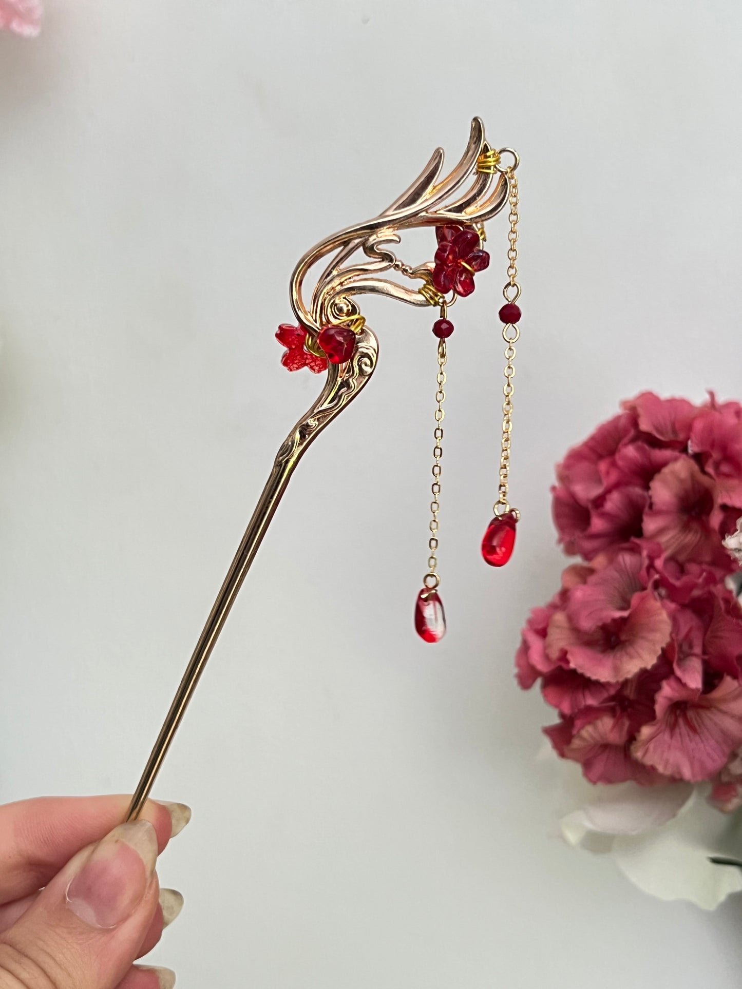 The Enchanted Teardrop Chignon Pin