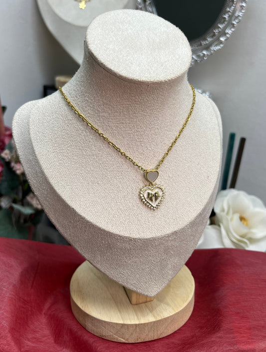Sweet Whisper Heart Necklace