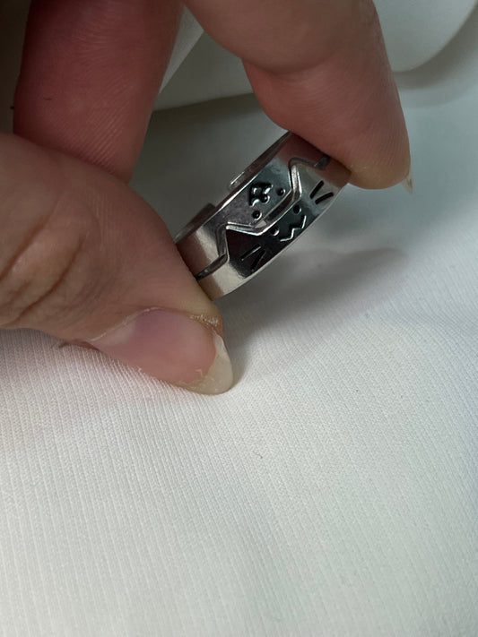 matching cat dog rings set