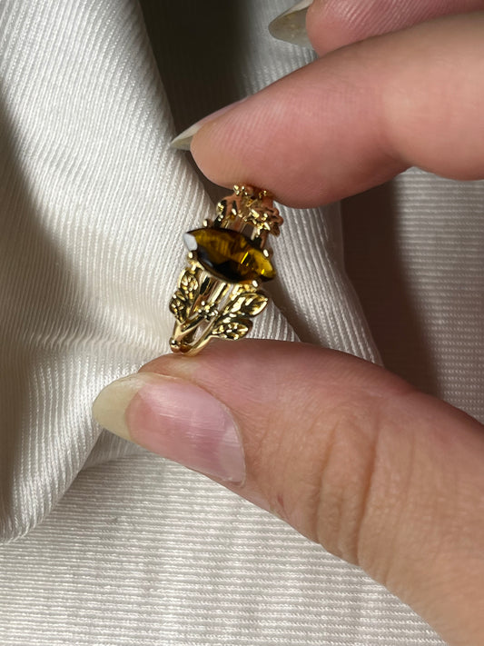 Enchanted Forest Marquise Ring