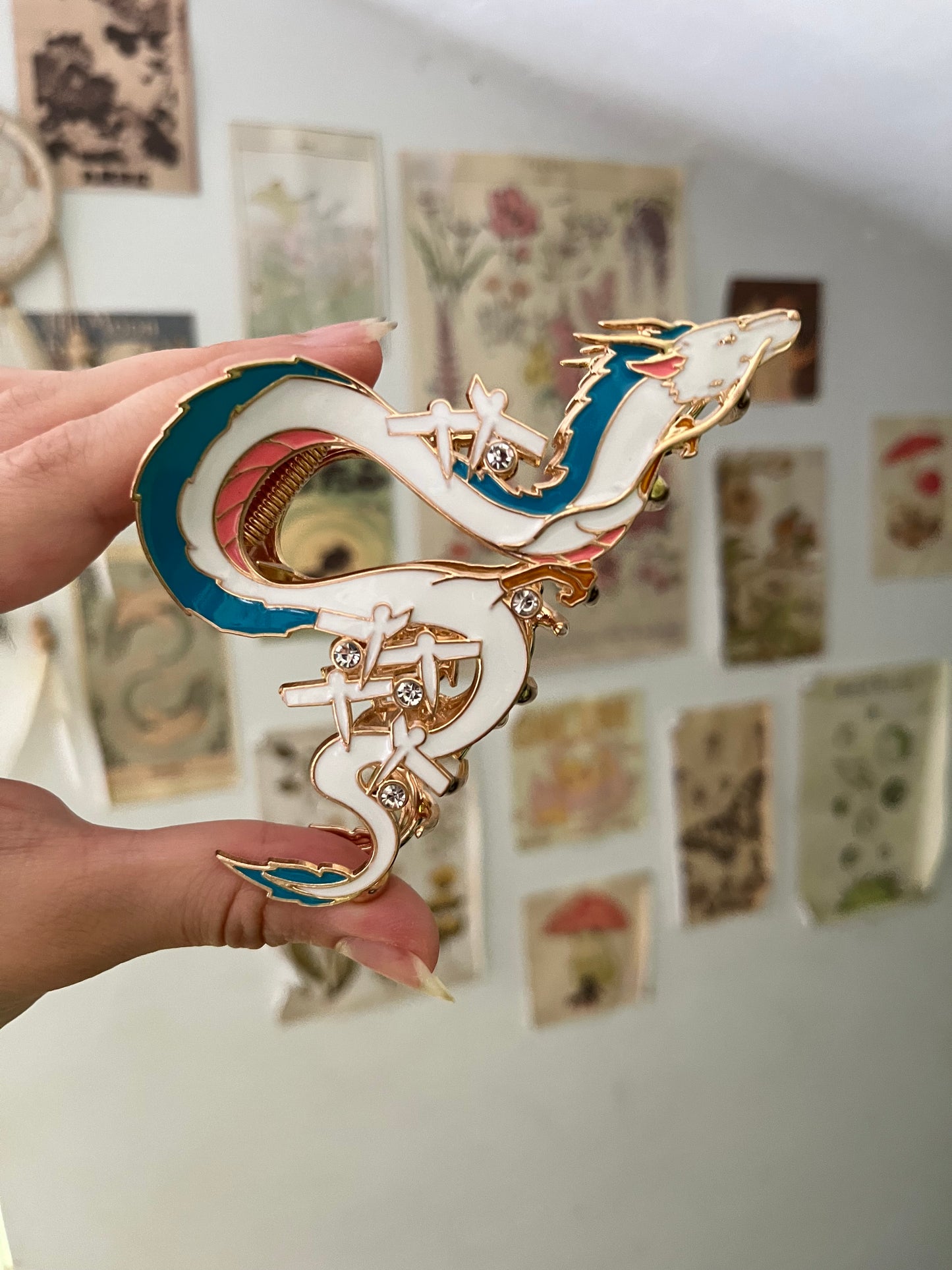Studio Ghibli Inspired Claw Clips