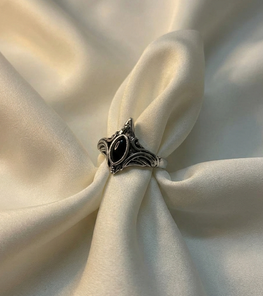 The Noir Tiara Ring
