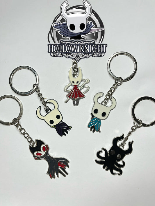 Hollow Knight Hero Keychain Collection
