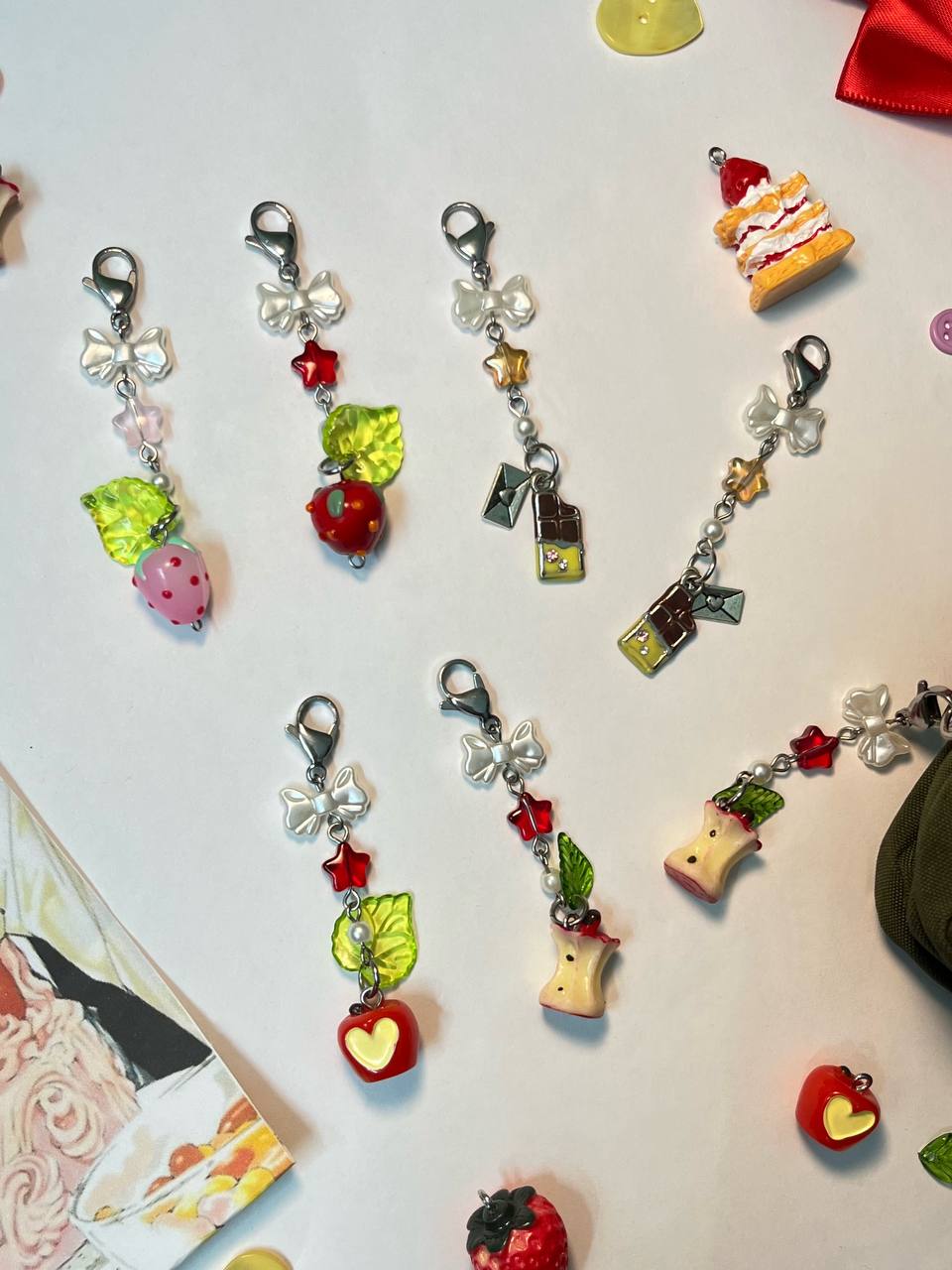 Tiny bag charms