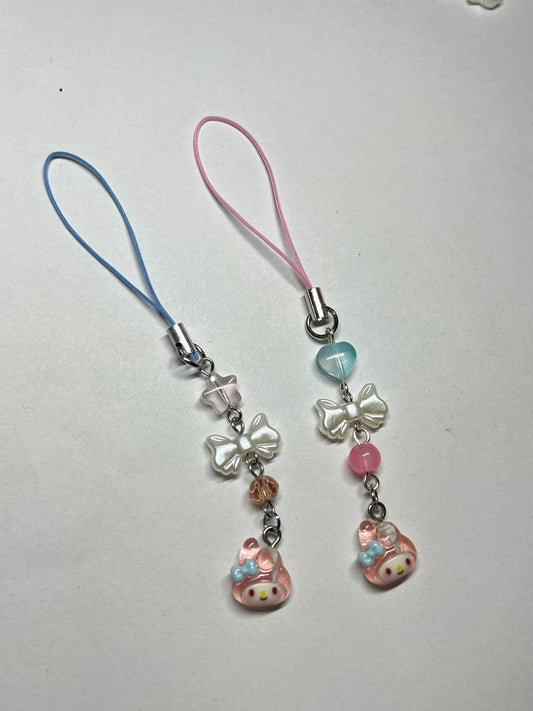 My Melody Phone charms