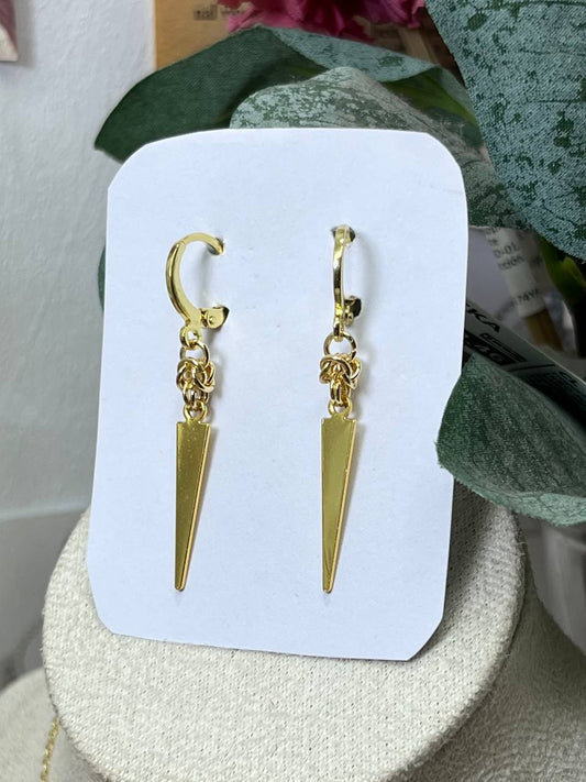 AURELIA Chain Spike Earrings