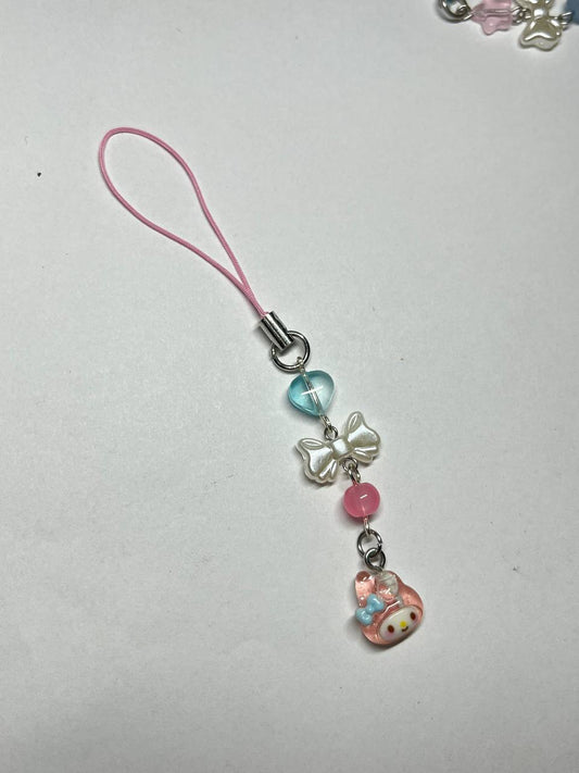 My Melody Phone charms