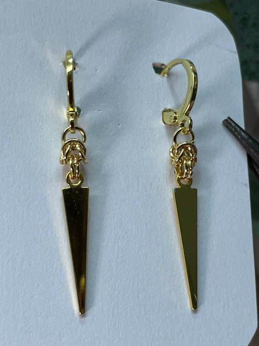 AURELIA Chain Spike Earrings