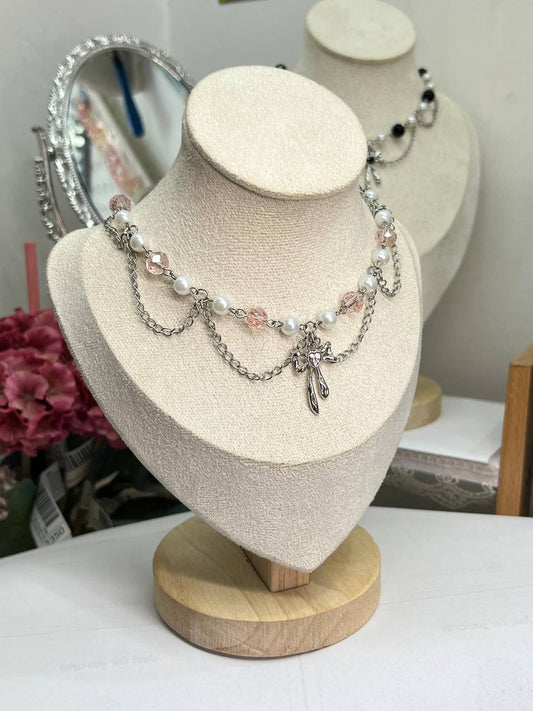 The "Ballerina’s Dream" Bow Necklace