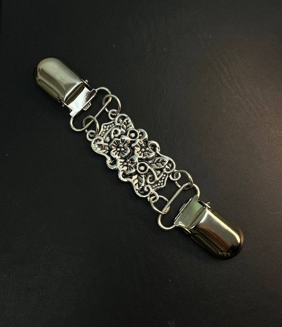 Silver Flora Tightening Clip