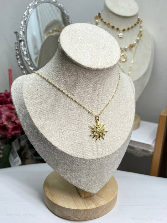 The "Golden Sunburst" Necklace