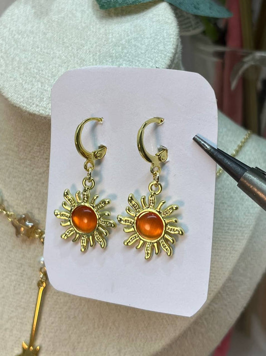 Sunset earrings