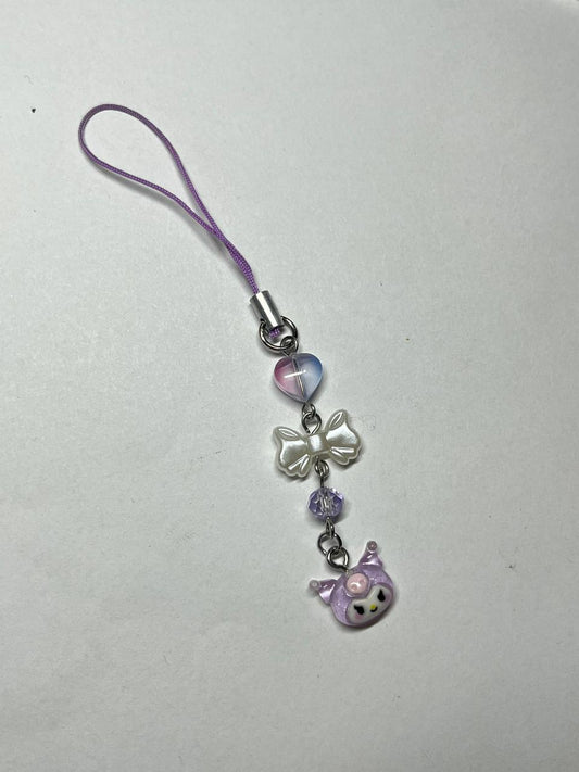 Purple Kuromi Phone charms