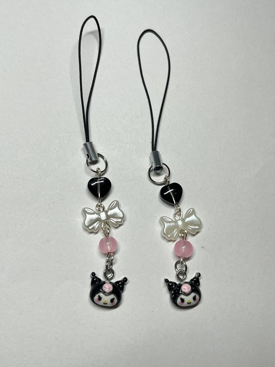 Black Kuromi Phone charms