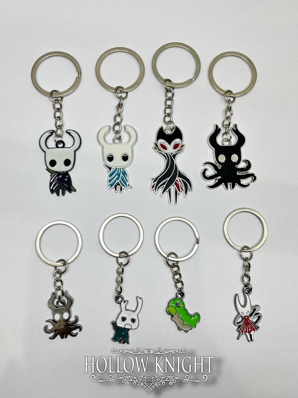 Hollow Knight Hero Keychain Collection