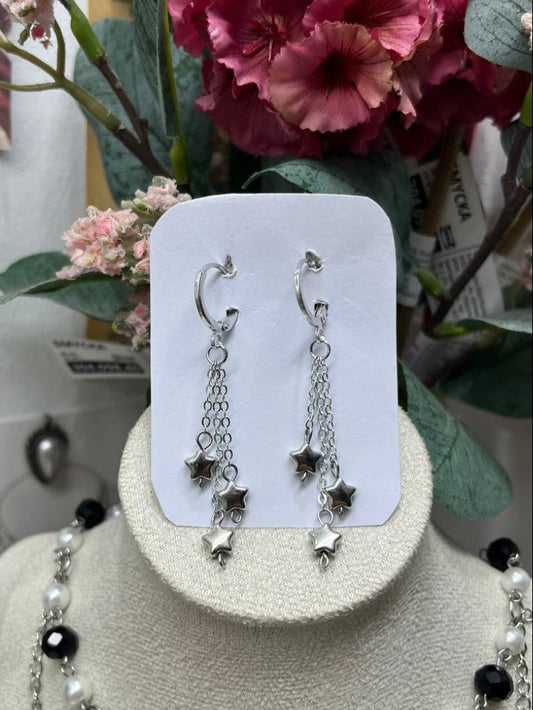 Shooting Star Dangle Earrings