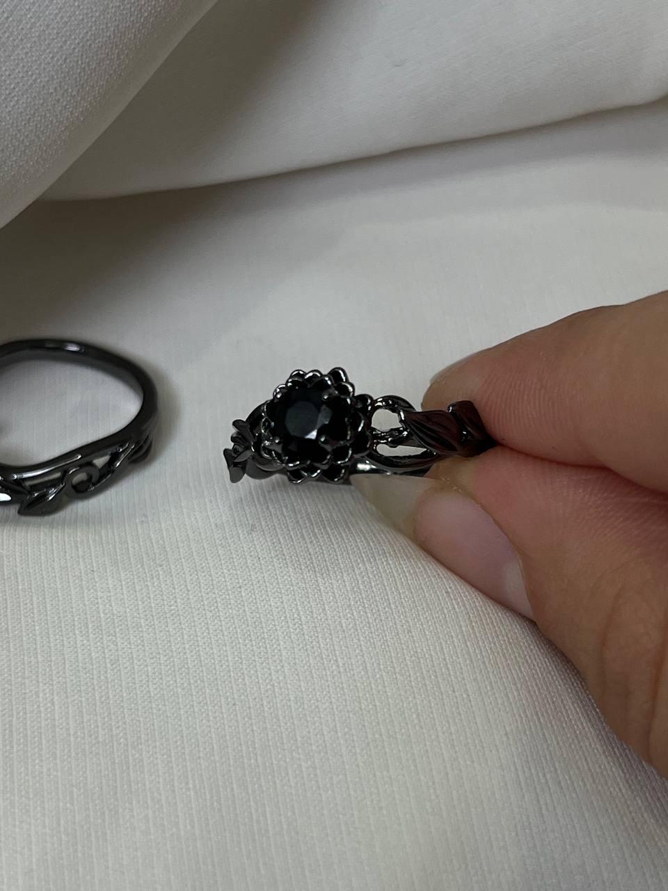 The Black Dahlia Bridal Set