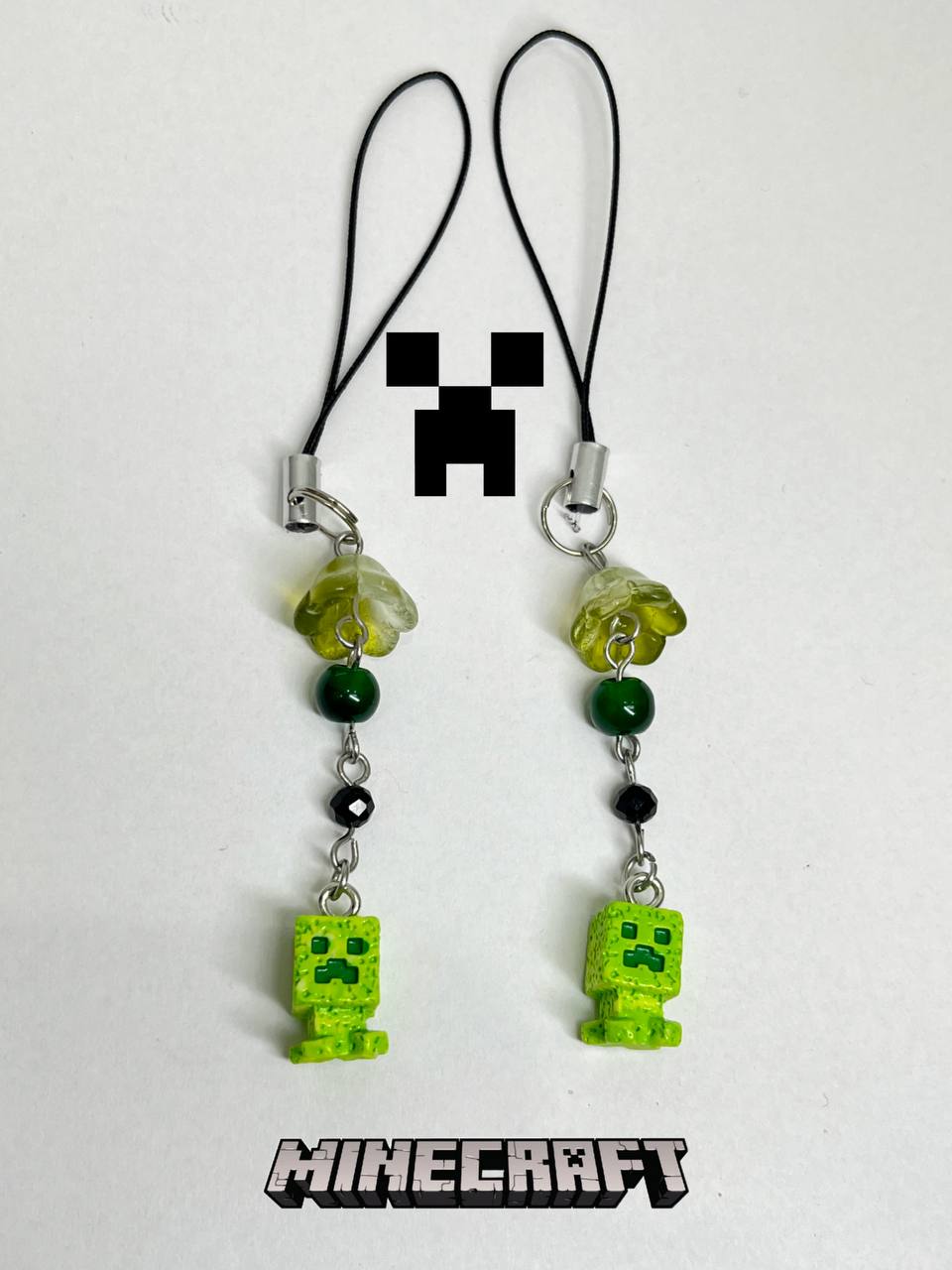 Creeper phone charm