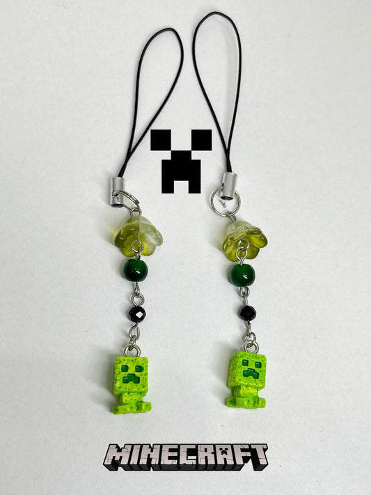Creeper phone charm